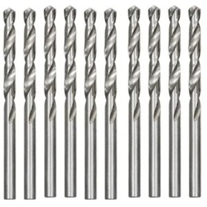 10 Brocas de Aço Rápido Prando 9/64