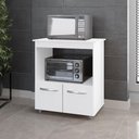 Ver imagem 2 de Balcão Multiuso para Cozinha Angela 2 Portas branco