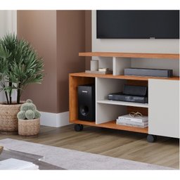 Estante Home para Tv até 55 Polegadas 2 Portas Valência 100% MDF - 5