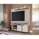 Ver mais imagens de Estante para TV e Home Theater até 55 Polegadas 100% MDF 160CMX182,5cm 2 Portas Valência Branco