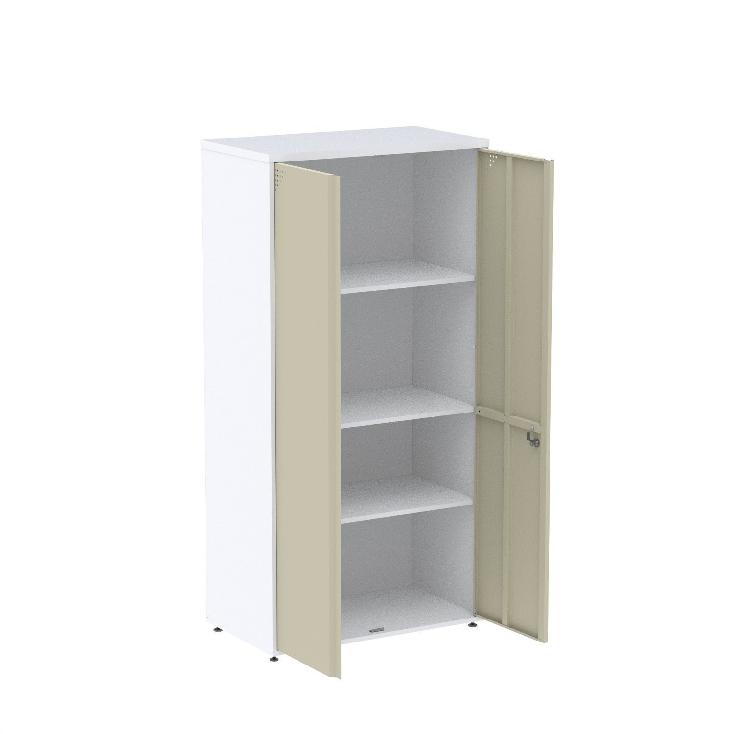 Armário Para Escritório Alto 2 Portas 190x79x45cm Aa1900at - 3