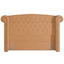 Ver imagem 3 de Cabeceira Cama Box Casal 195 Cm Sofia Bouclê Mostarda - Lyam Decor