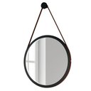 Ver imagem 6 de Balcão Aparador Buffet Vicky Com Espelho Adnet 67cm C05 Noce Milano/Preto - Mpozenato