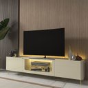 Ver imagem 2 de Rack para TV até 85 Polegadas com LED com Pés Ferro 230cm Splendore Yescasa