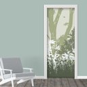 Ver imagem 2 de Adesivo de Porta - Paisagem Floresta 1