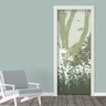 Adesivo de Porta - Paisagem Floresta 1 - 2