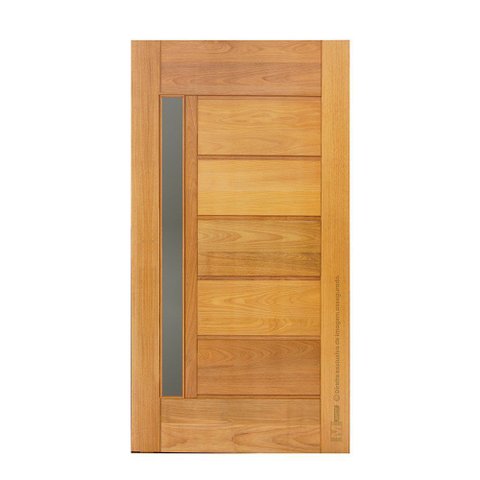 Folha de Porta 210x100cm 3b Visor S/ Vidro Tauari Mapaf