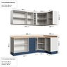 Cozinha Modulada 8 Peças 3 Aéreos 3 Balcões Adega e Toalheiro Arizona CabeCasa MadeiraMadeira - 4