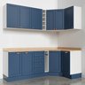 Cozinha Modulada 8 Peças 3 Aéreos 3 Balcões Adega e Toalheiro Arizona CabeCasa MadeiraMadeira - 10