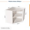 Cozinha Modulada 8 Peças 3 Aéreos 3 Balcões Adega e Toalheiro Arizona CabeCasa MadeiraMadeira - 14