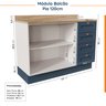 Cozinha Modulada 8 Peças 3 Aéreos 3 Balcões Adega e Toalheiro Arizona CabeCasa MadeiraMadeira - 19