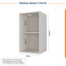 Cozinha Modulada 8 Peças 3 Aéreos 3 Balcões Adega e Toalheiro Arizona CabeCasa MadeiraMadeira - 13