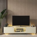 Ver imagem 1 de Rack para TV até 85 Polegadas com LED com Pés Vidro 230cm Splendore Yescasa