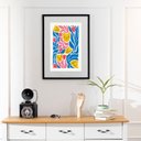 Ver imagem 1 de Quadro Arte Matisse Gatos - 60x48cm:moldura Branca