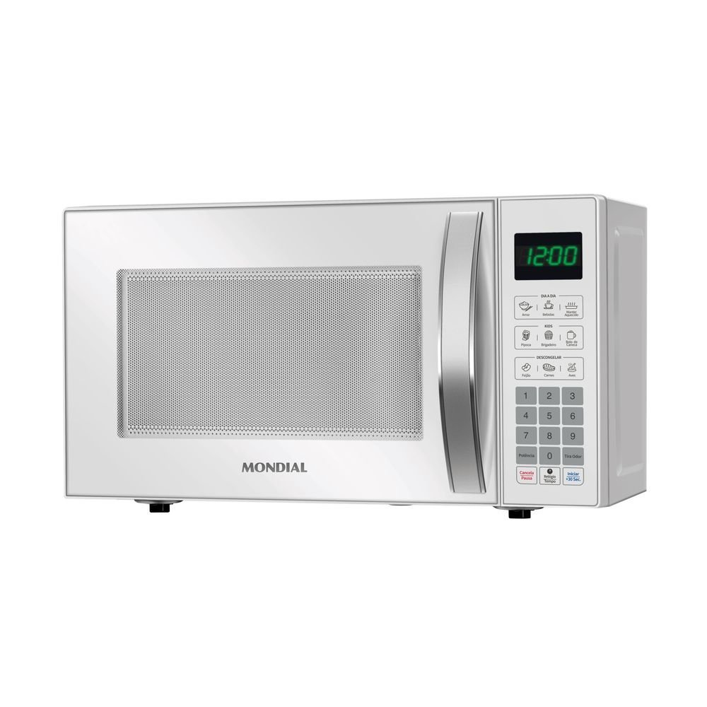 Microondas Mondial Mo-01-21-w 1200w 21 Litros 10 Níveis de Potência Branco 220v - 1