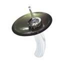 Ver imagem 4 de Cuba Redonda 42cm Ouro Envelhecido+Valvula+Torneira Cascata