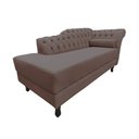 Ver imagem 4 de Recamier Decorativo Divã Styllus Lado Esquerdo Suede Capuccino