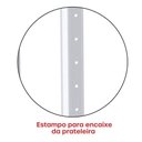 Ver imagem 3 de Estante de Estrutura Metálica com 5 Prateleiras 175cm(a)92acm(l)40cm(p) com Reforço Branco