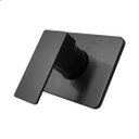 Ver imagem 3 de Acabamento de Registro Monocomando Quadrado Preto Fosco Deca