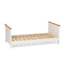 Ver imagem 2 de Cama Infantil de Madeira Maciça Nest Yescasa Branco/Carvalho