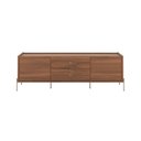 Ver imagem 2 de Rack Jasper 185 Cm Tv até 75 Polegada Sala - Canella com Champanhe