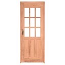 Ver imagem 1 de Kit Porta de Madeira Maciça PE09Q de Eucalipto Bat.12 cm Linha Gold Esel-210AX070L-Lado Direito
