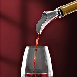Kit para Vinho com Bico Aerador e Rolha Tampa a Vácuo - 8
