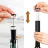 Kit para Vinho com Bico Aerador e Rolha Tampa a Vácuo - 4