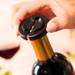 Kit para Vinho com Bico Aerador e Rolha Tampa a Vácuo - 5