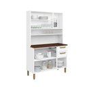 Ver imagem 2 de Cozinha Compacta em Aço 6 Portas 2 Gavetas Essência Natural Marrom 7147 Bertolini