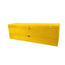 Ver imagem 2 de Recamier Puff Baú Sapateira com Gaveta 1,58 Cm para Cama Box Queen Size - Amarelo