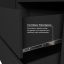 Ver imagem 5 de Guarda Roupa Casal 6 Portas 4 Gavetas Sarah CabeCasa MadeiraOriginals