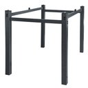 Ver imagem 2 de Pé para Mesa Jantar Retangular 1,50 para Tampo de Vidro Texturizado Ql