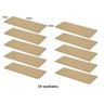 Placas de MDF de 60x20cm e espessura de 6mm Kit - 2