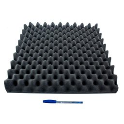 Almofada Espuma Caixa de Ovo D33 Quadrada 44 X 44 X 5 Cm - 1