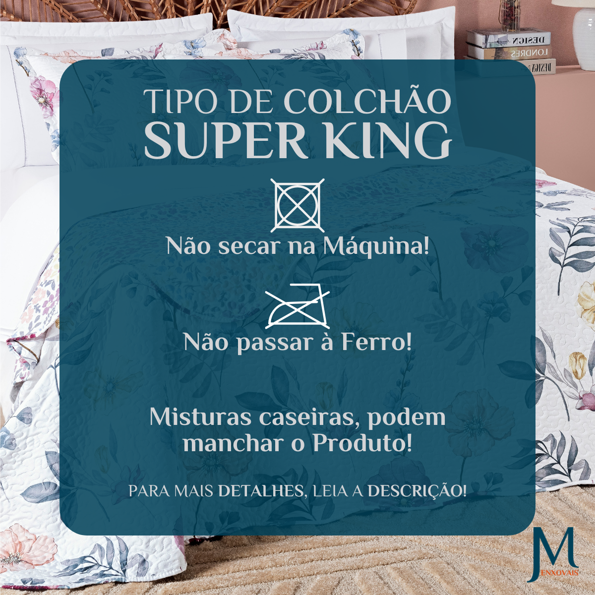 Cobre Leito King Size Azaleia 200 Fios Estampada Super Macio Valley:lilas - 8