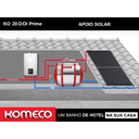 Ver imagem 6 de Aquecedor de Água a Gás Komeco Ko 21 Di Prime Inox 21 Litros Digital Bivolt Gás Glp com Kit Ligação