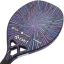 Ver imagem 4 de Raquete Beach Tennis Full Carbon 3K Pro Balanceada com Capa Thunder Emit Sports 100% Carbono