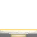 Ver imagem 7 de Rack com Painel para TV até 75 Polegadas 2 Portas com LED com Pés Ferro 180cm Splendore Yescasa
