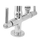 Ver imagem 2 de 2142 C80 Torneira Gourmet Bancada Tubo Vermelho Max para Filtro 1/4" ou 1/2":prateado
