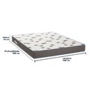 Ver imagem 4 de Cama Box Baú Marrom e Colchão Light Espuma D33 Queen Ortobom