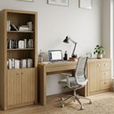 Ver imagem 1 de Combo Home Office Essencial Amêndoa