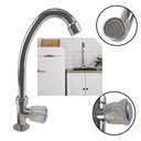 Ver imagem 1 de Torneira Pia Areador Banheiro Restaurante Casa Bar Lavatório Bancada Lavabo Higienico