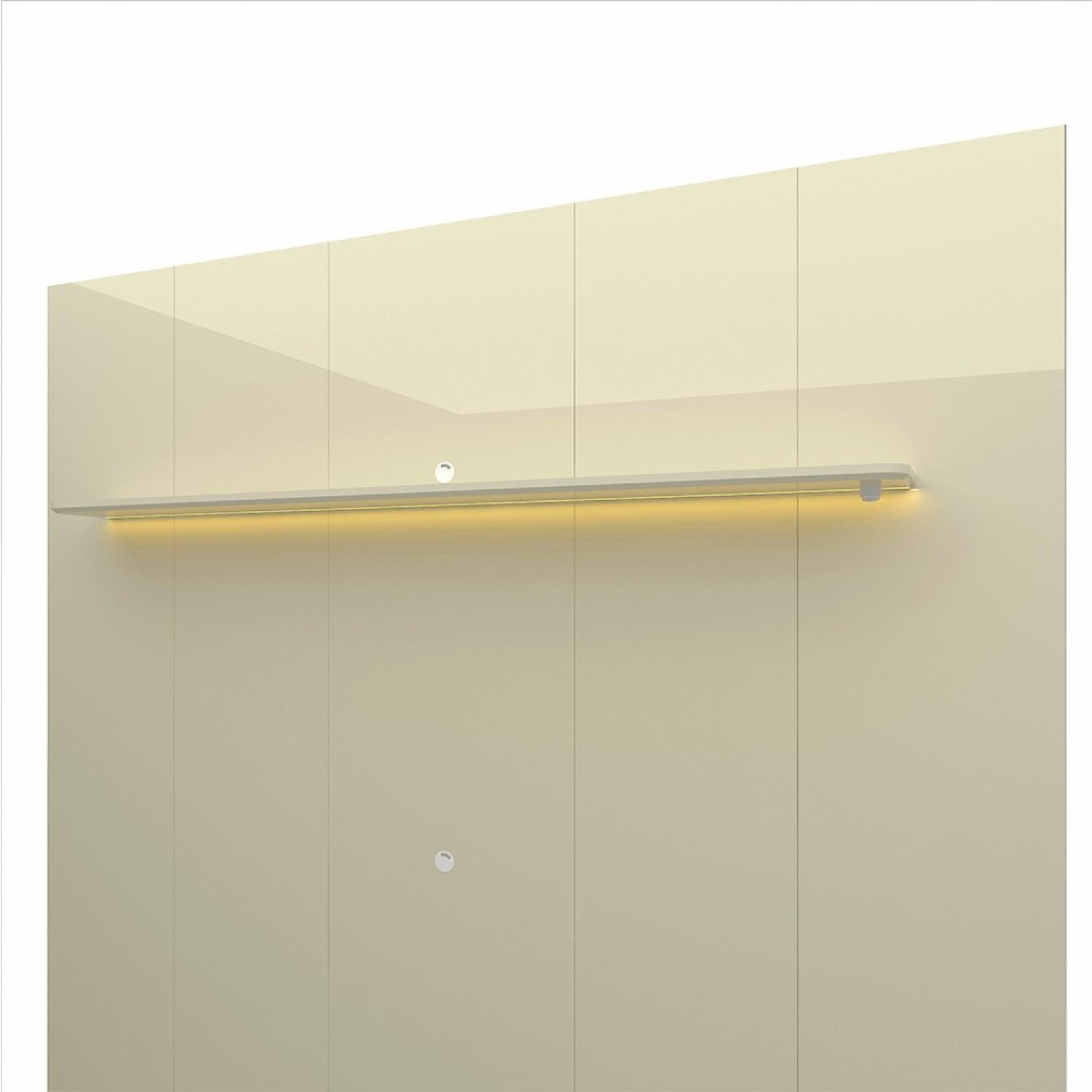 Rack com Painel para TV até 85 Polegadas 2 Portas com LED com Pés Madeira 240cm Splendore Yescasa - 6