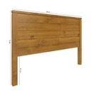 Ver imagem 3 de Cabeceira de Madeira Maciça King Madma