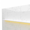 Ver imagem 6 de Rack com Painel para TV até 85 Polegadas 2 Portas com LED com Pés Ferro 240cm Splendore Yescasa