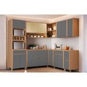 Ver imagem 1 de Cozinha Completa 9 Peças Condessa CZ420 Carv/Titânio Nesher