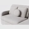Sofá Denver Retrátil e Reclinável 3,04m em Boucle Alaska Natural - Home Mobily - 3