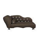 Ver imagem 1 de Cama Caminha Diva Pet Veludo Strass Marrom Dvinn