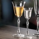 Ver imagem 2 de Bohemia Parus Taça Vinho 22x9x9cm 250ml Cristal Transp 6pç